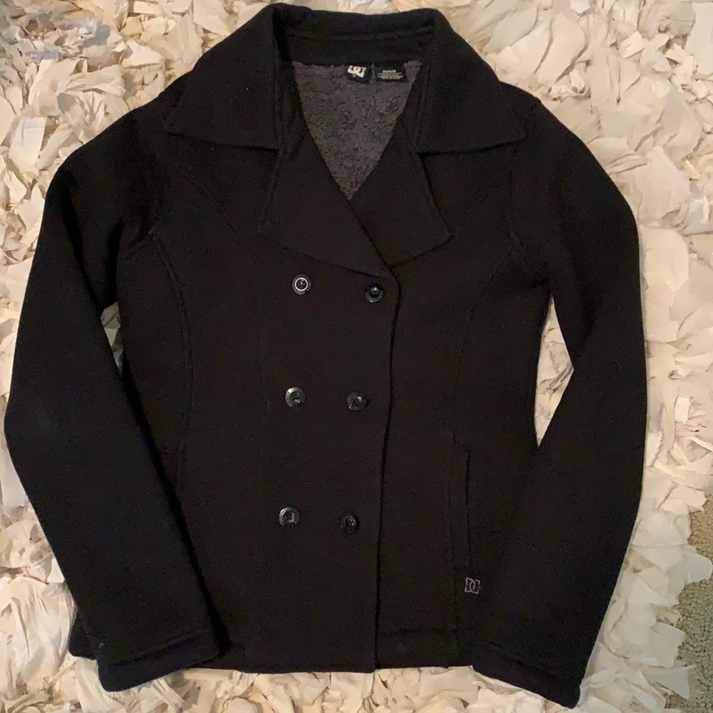 DC. blazer lined jacket black.  Size medium.